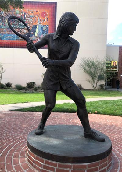 Billy Jean King Statue